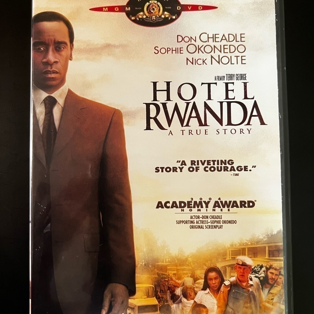 𝅺HOTEL Rwanda DVD